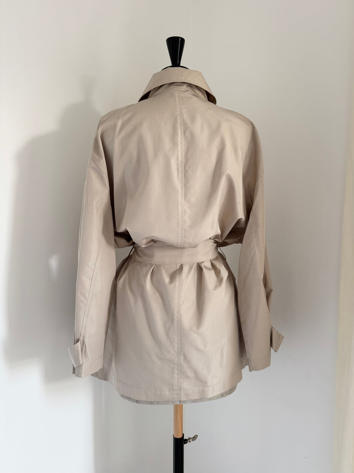 Antonio Fusco Silk Trenchcoat