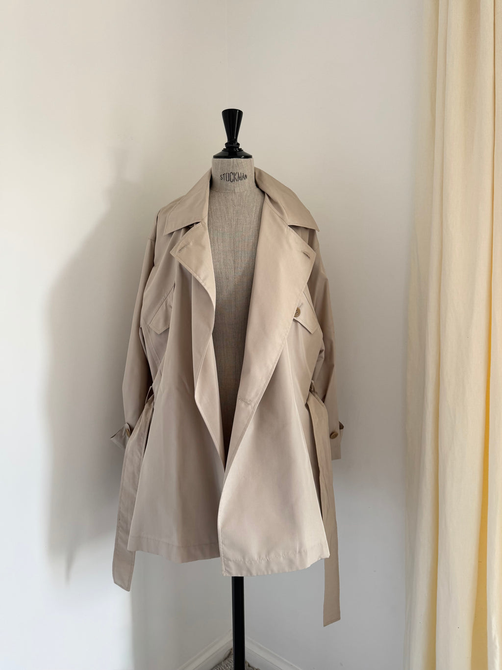 Antonio Fusco Silk Trenchcoat