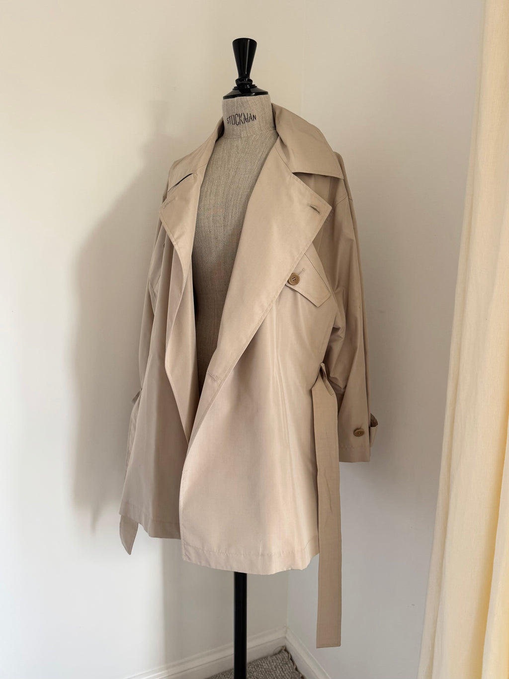 Antonio Fusco Silk Trenchcoat