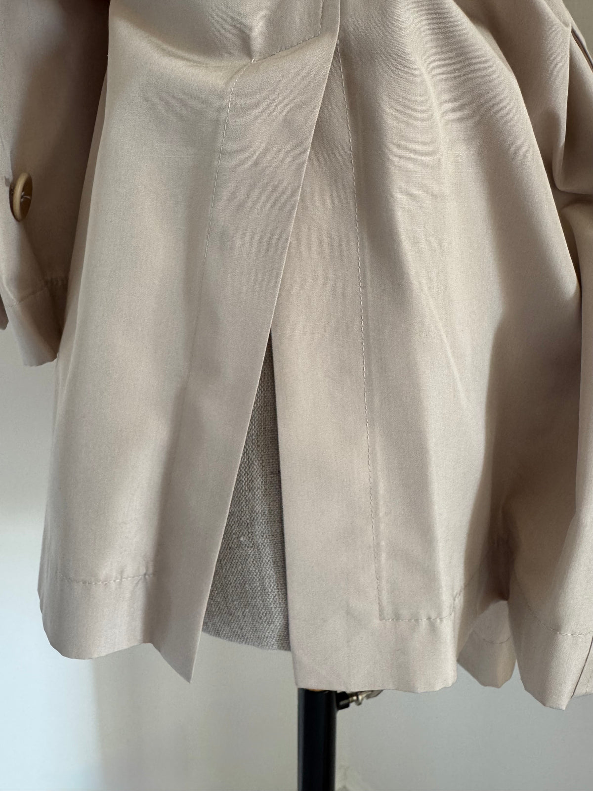 Antonio Fusco Silk Trenchcoat