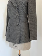 Giorgio Armani Check Cashmere Blazer