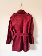 Vintage Belted Janet Ibbotson Suede Jacket