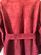 Vintage Belted Janet Ibbotson Suede Jacket