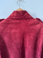 Vintage Belted Janet Ibbotson Suede Jacket