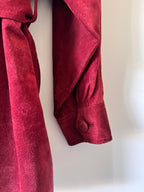 Vintage Belted Janet Ibbotson Suede Jacket