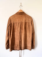 Vintage Suede Shirt Jacket