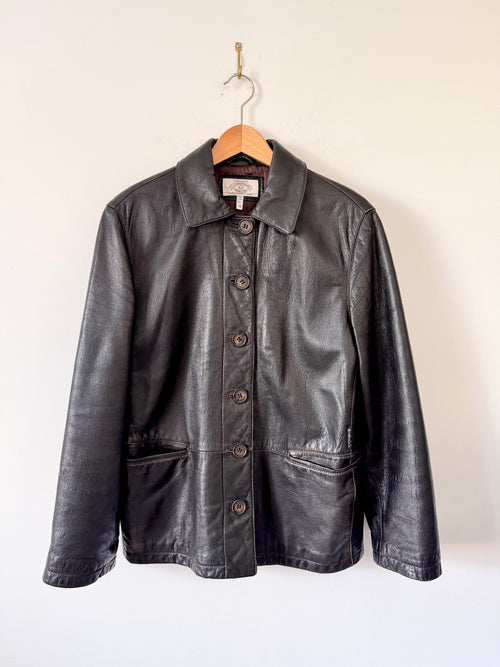 Armani Jeans Vintage Leather Jacket