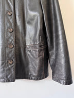 Armani Jeans Vintage Leather Jacket