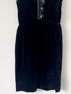 Bill Blass for Maurice Rentner Vintage Silk Velvet Dress image 6