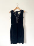 Bill Blass for Maurice Rentner Vintage Silk Velvet Dress image 0