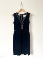 Bill Blass for Maurice Rentner Vintage Silk Velvet Dress image 0