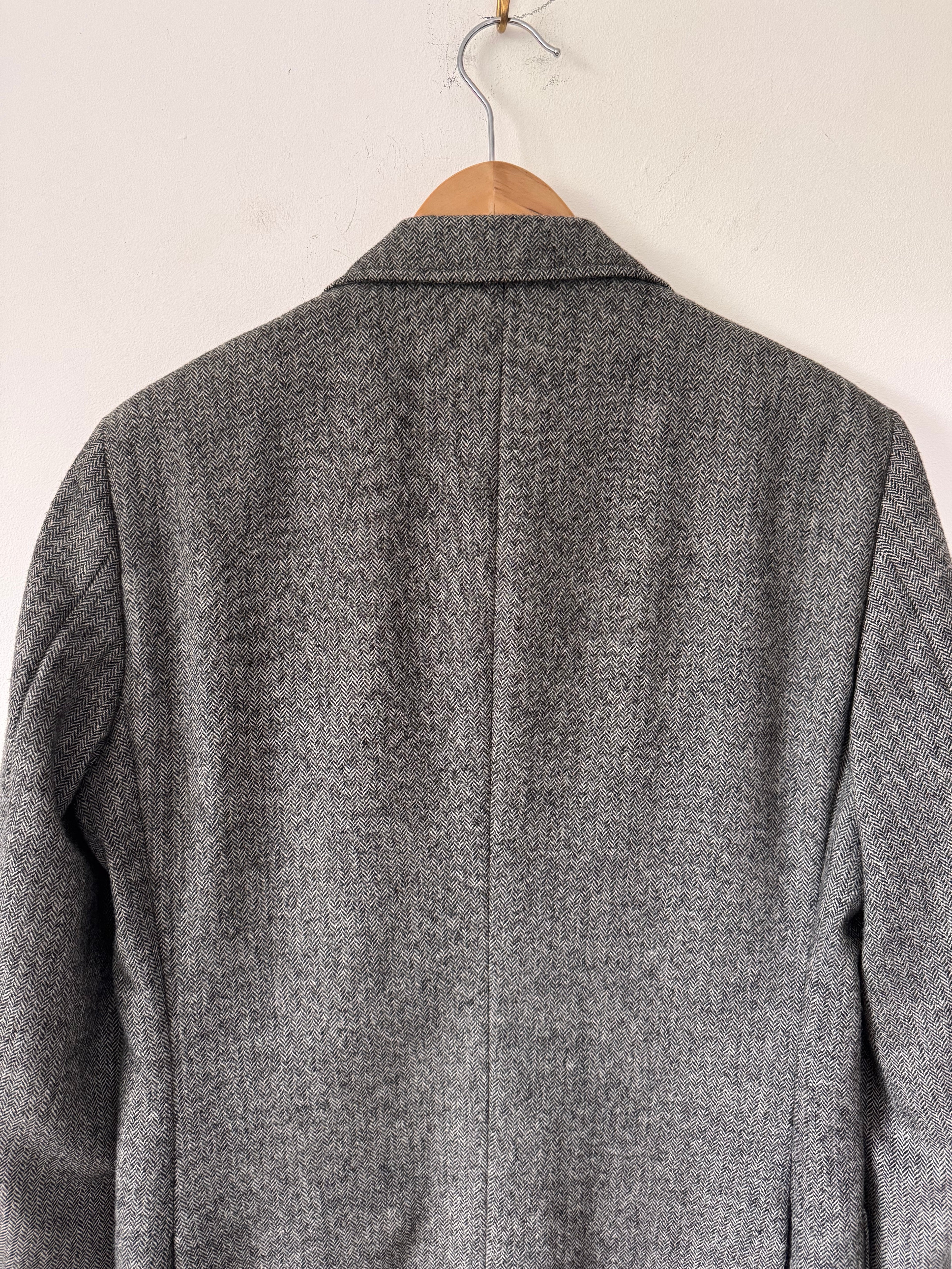DAKS Preowned Wool and Cashmere Blazer