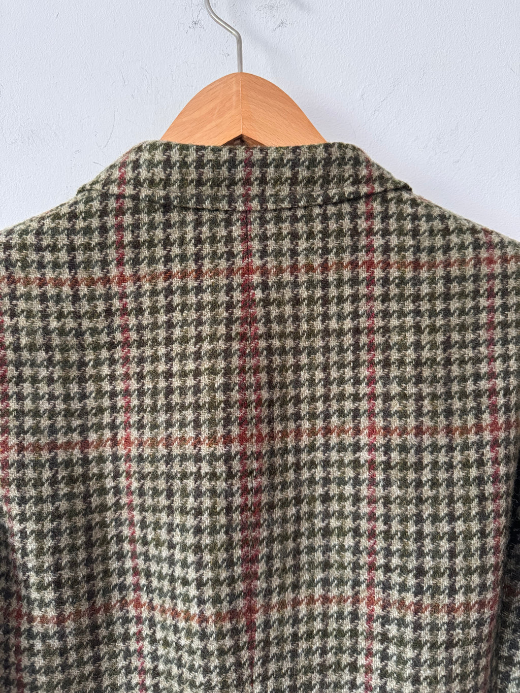 DAKS Vintage Checked Tweed Blazer