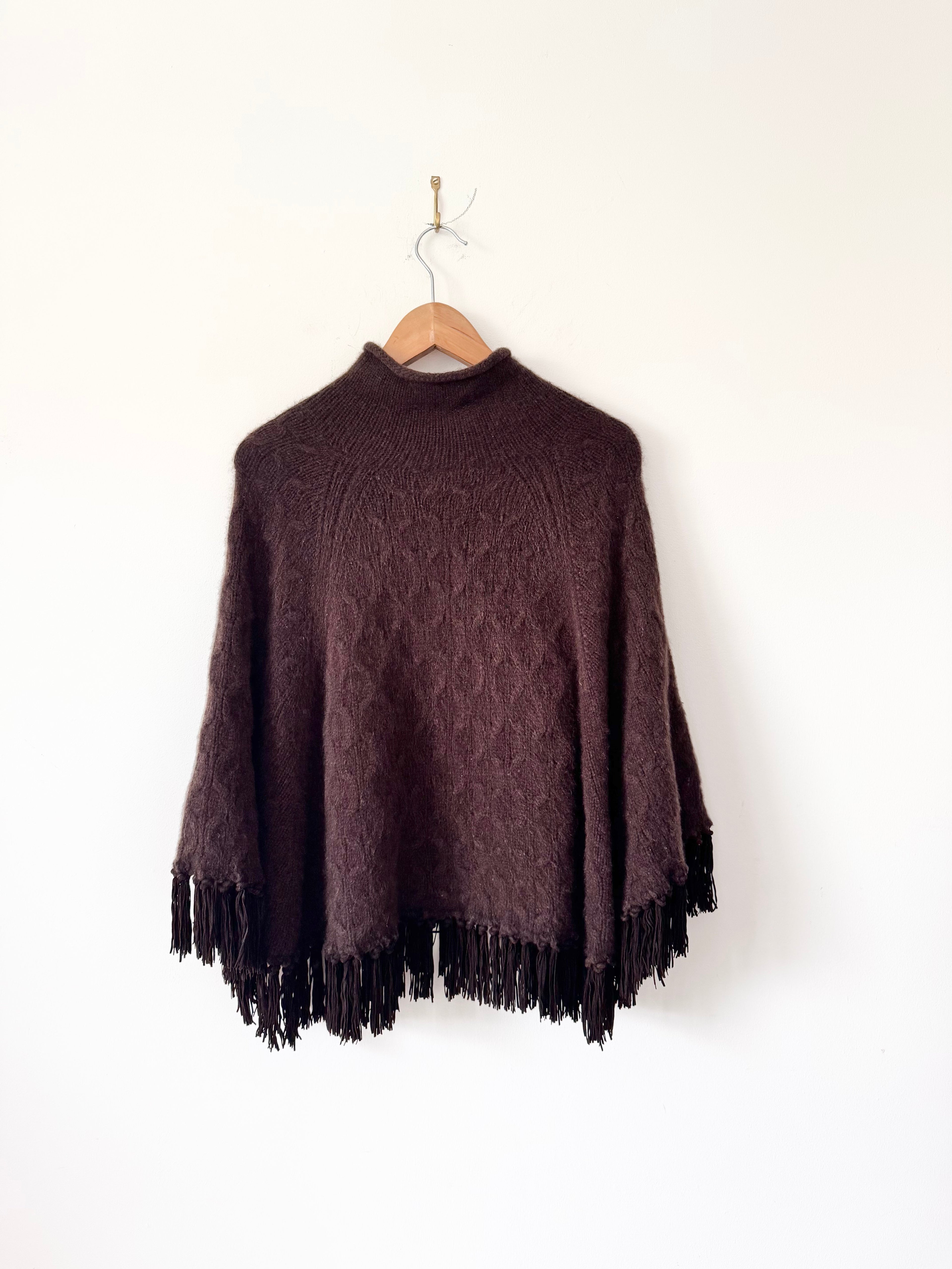 Agnona Vintage Cashmere Poncho