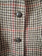 DAKS Vintage Checked Tweed Blazer