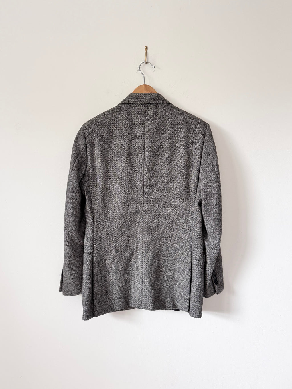 DAKS Preowned Wool and Cashmere Blazer