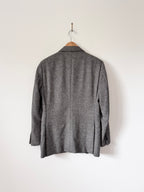 DAKS Preowned Wool and Cashmere Blazer