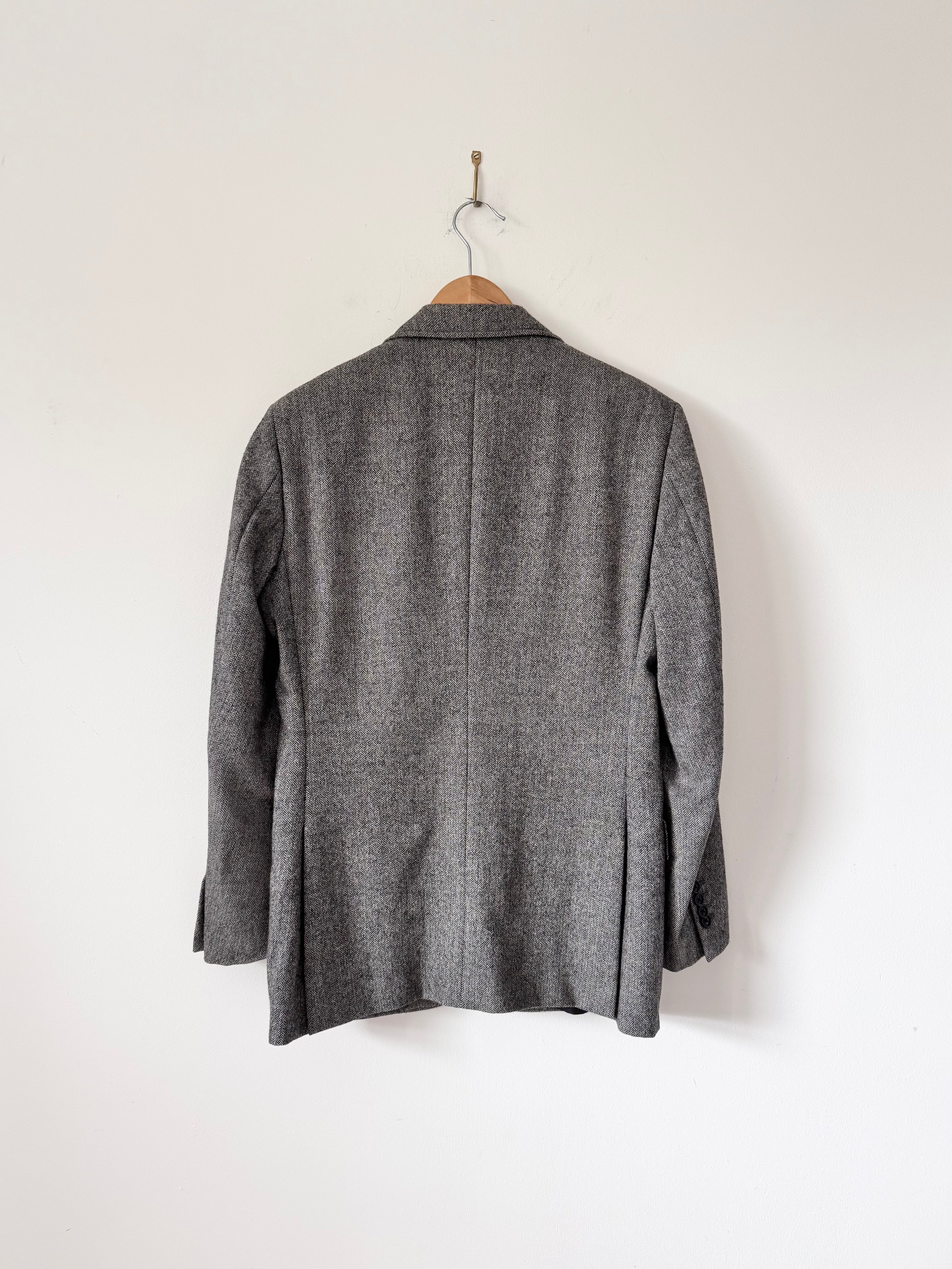 DAKS Preowned Wool and Cashmere Blazer