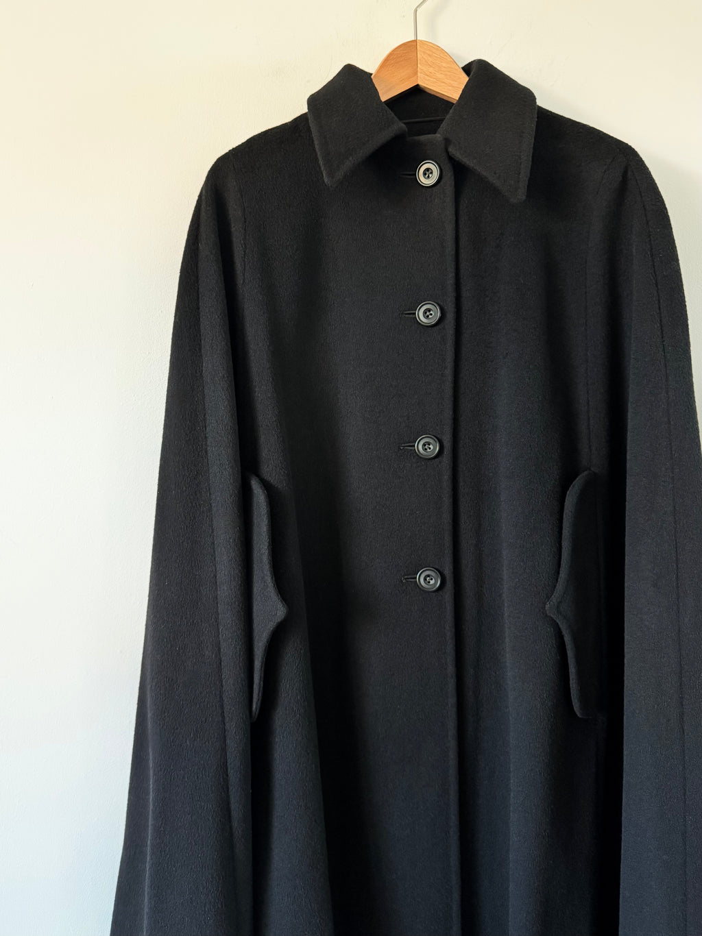 DAKS Vintage Wool Cape