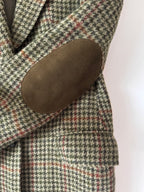 DAKS Vintage Checked Tweed Blazer
