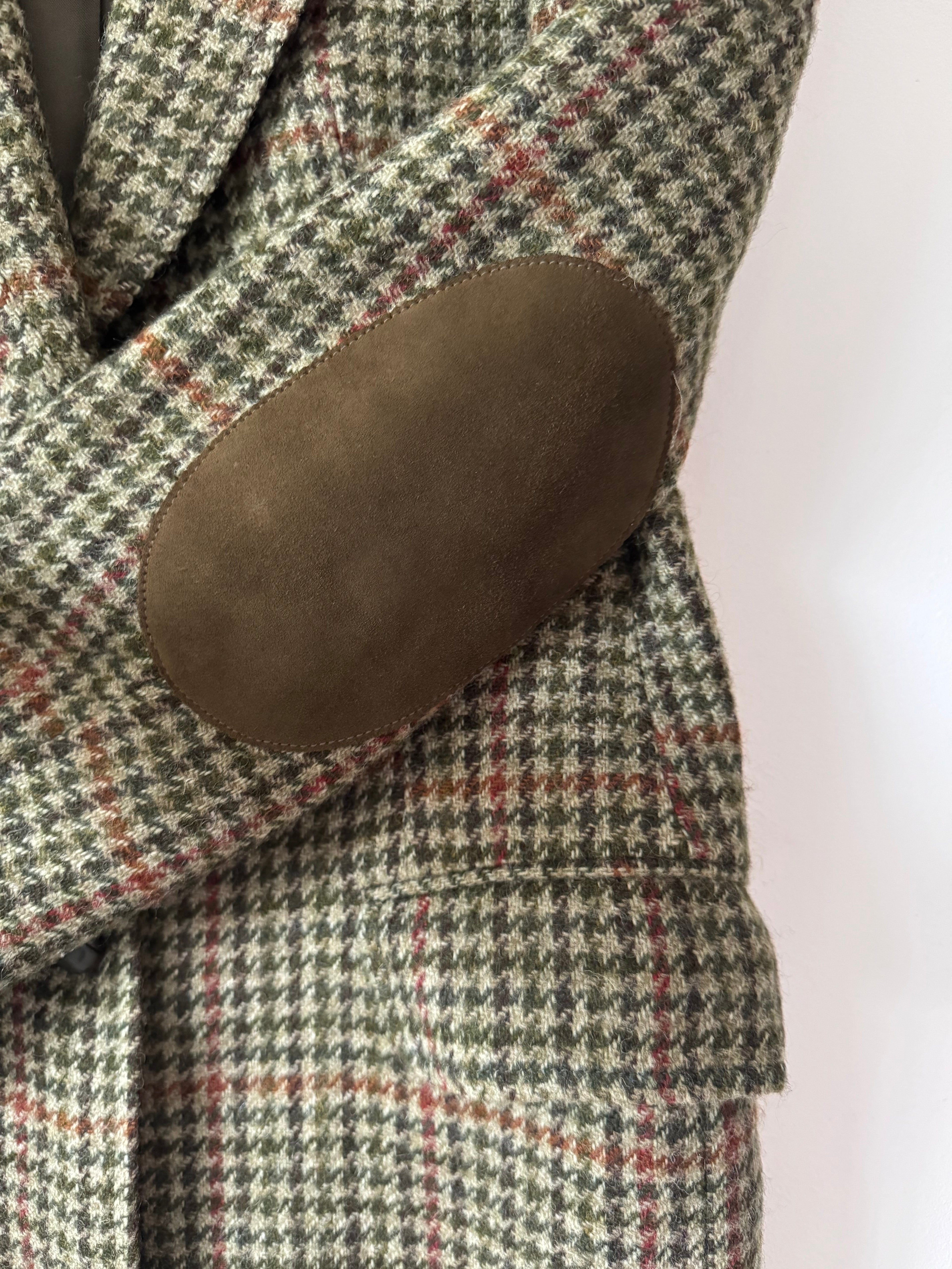 DAKS Vintage Checked Tweed Blazer