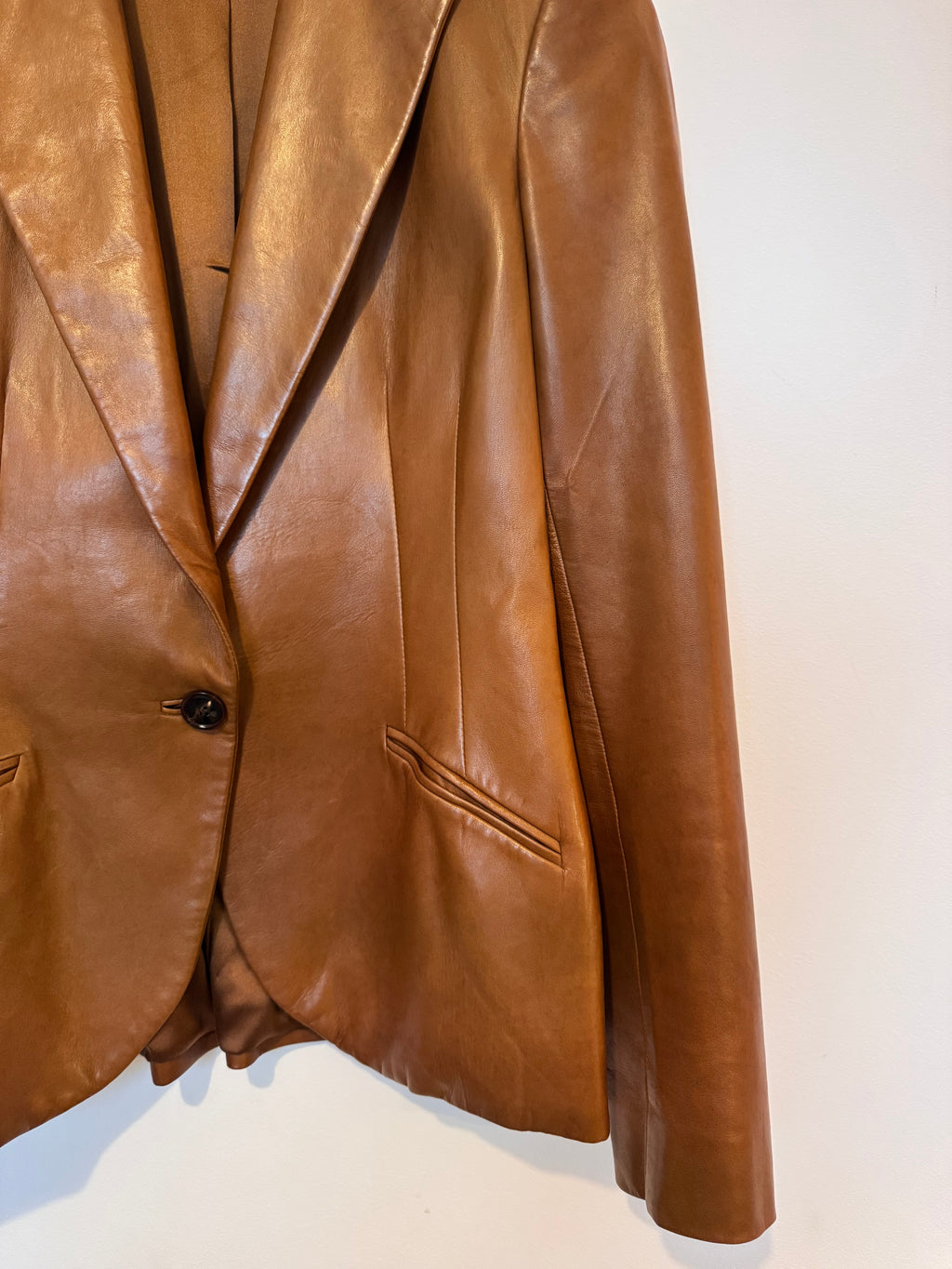 Ralph Lauren Pre-Owned Leather Blazer
