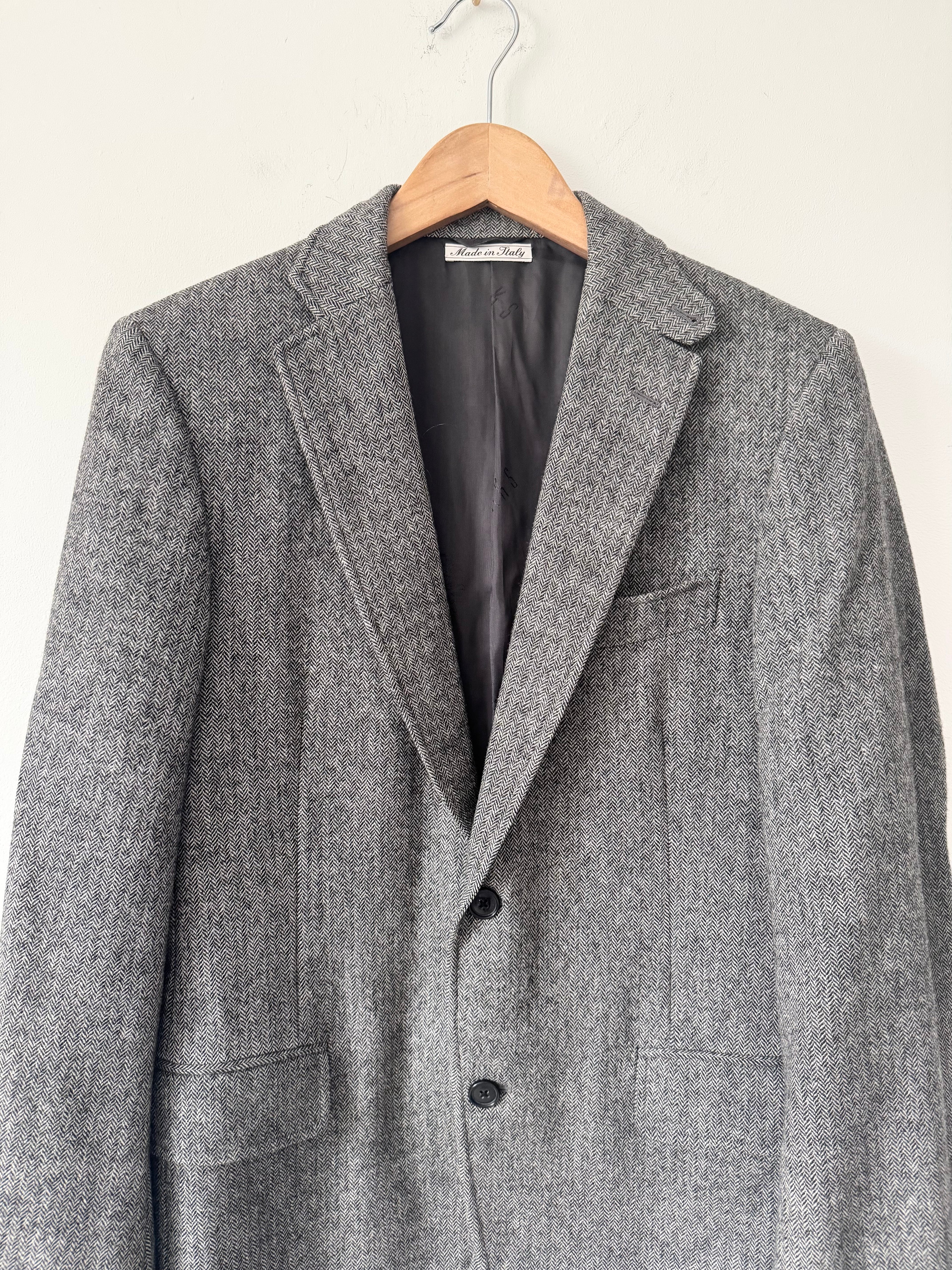 DAKS Preowned Wool and Cashmere Blazer