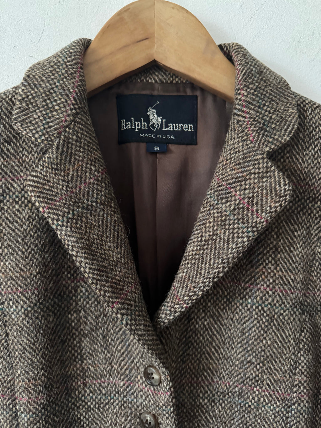 Ralph Lauren Vintage Tweed Skirt Suit