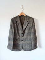 DAKS Vintage Classic Tweed Blazer