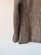 Max Mara Vintage Checked Blazer