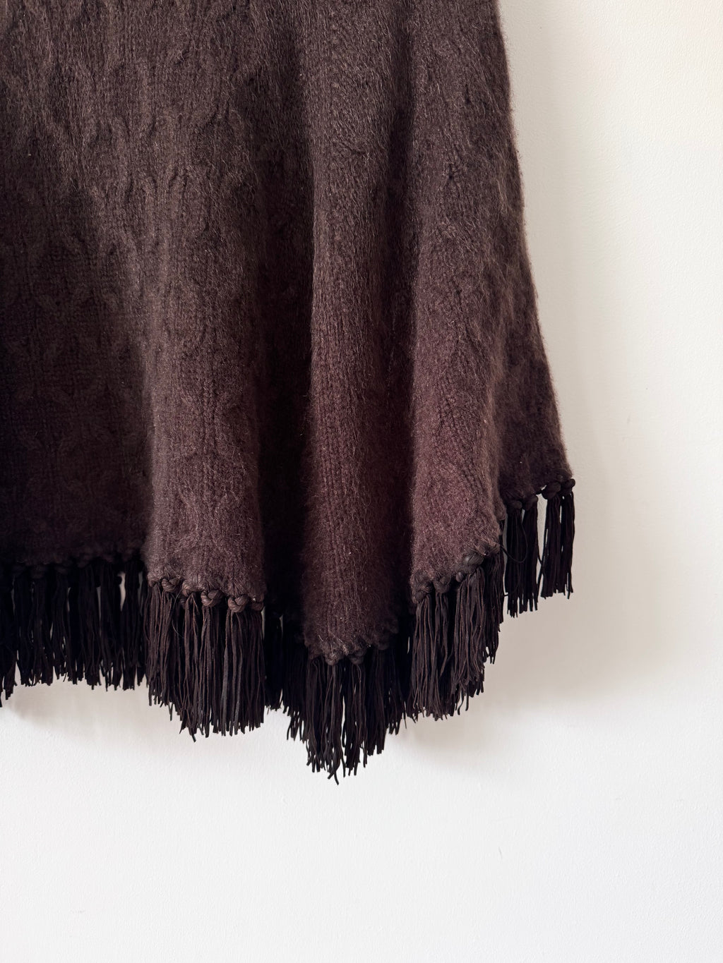 Agnona Vintage Cashmere Poncho