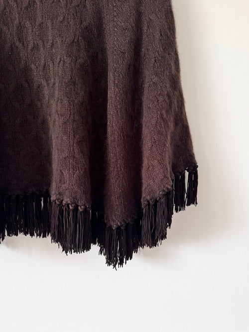 Agnona Vintage Cashmere Poncho