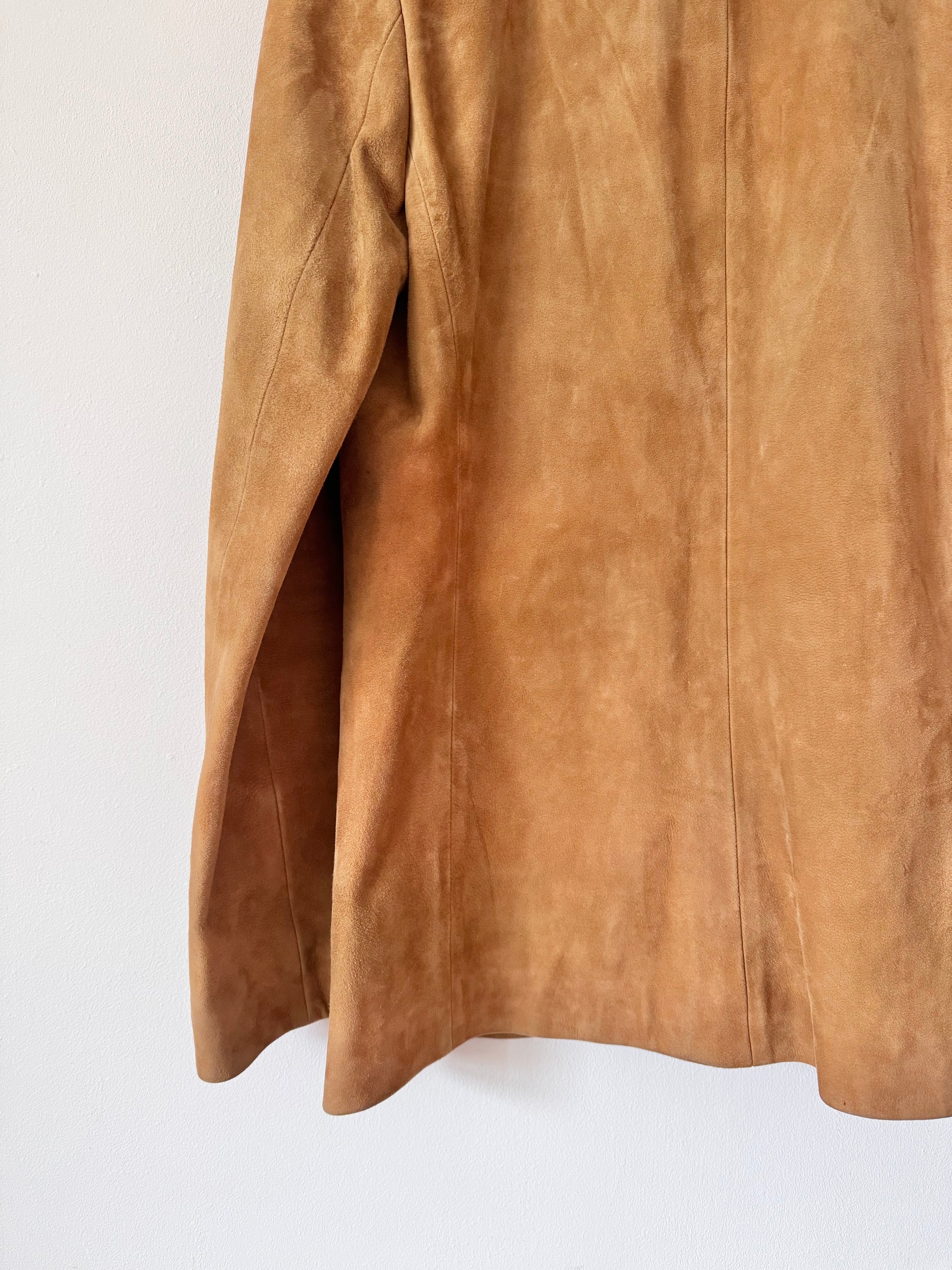 Aquascutum Vintage Suede Blazer