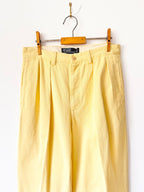 Polo Ralph Lauren Vintage Yellow Chinos