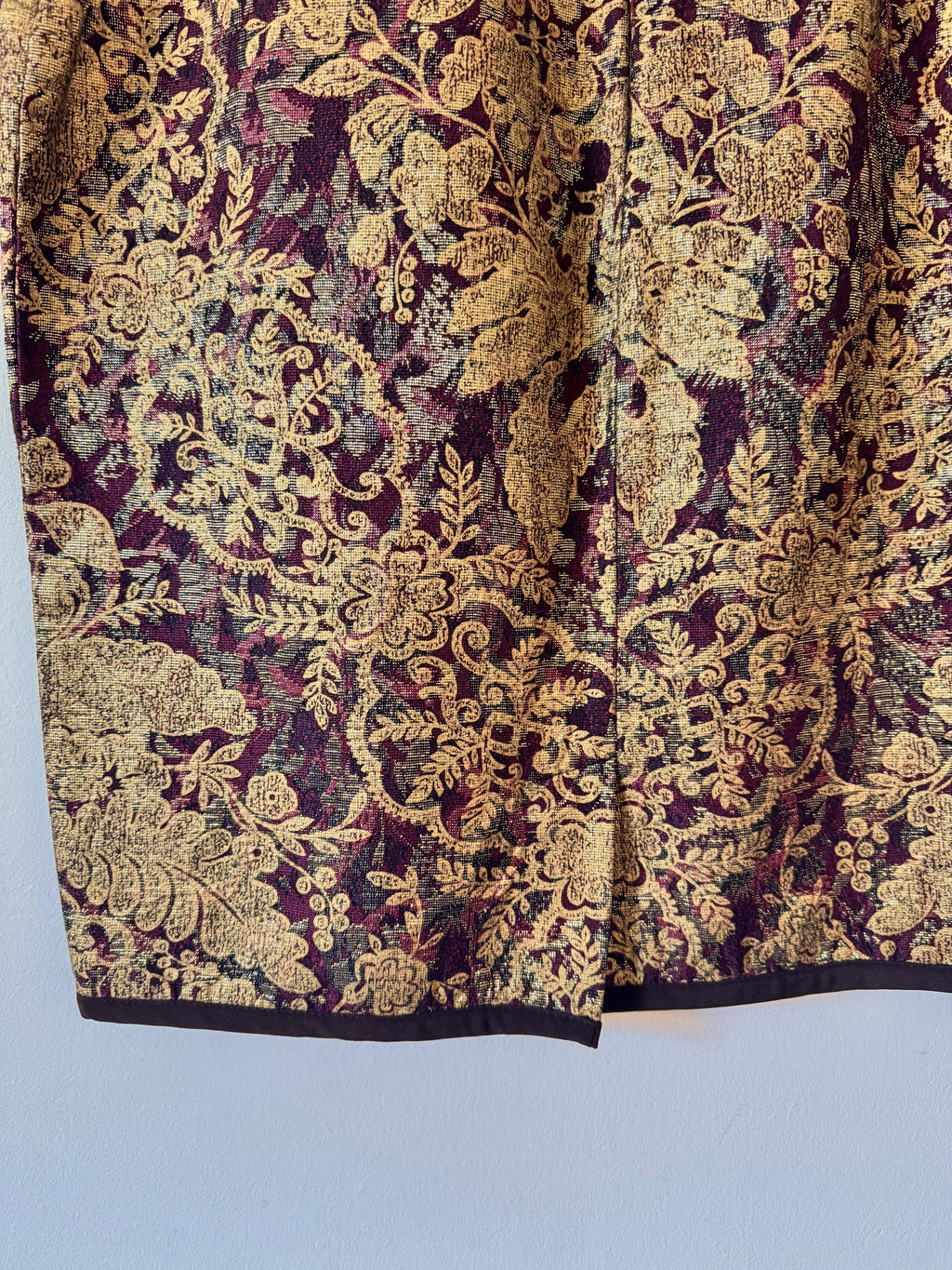 Gianfranco Ferre Vintage Brocade Skirt
