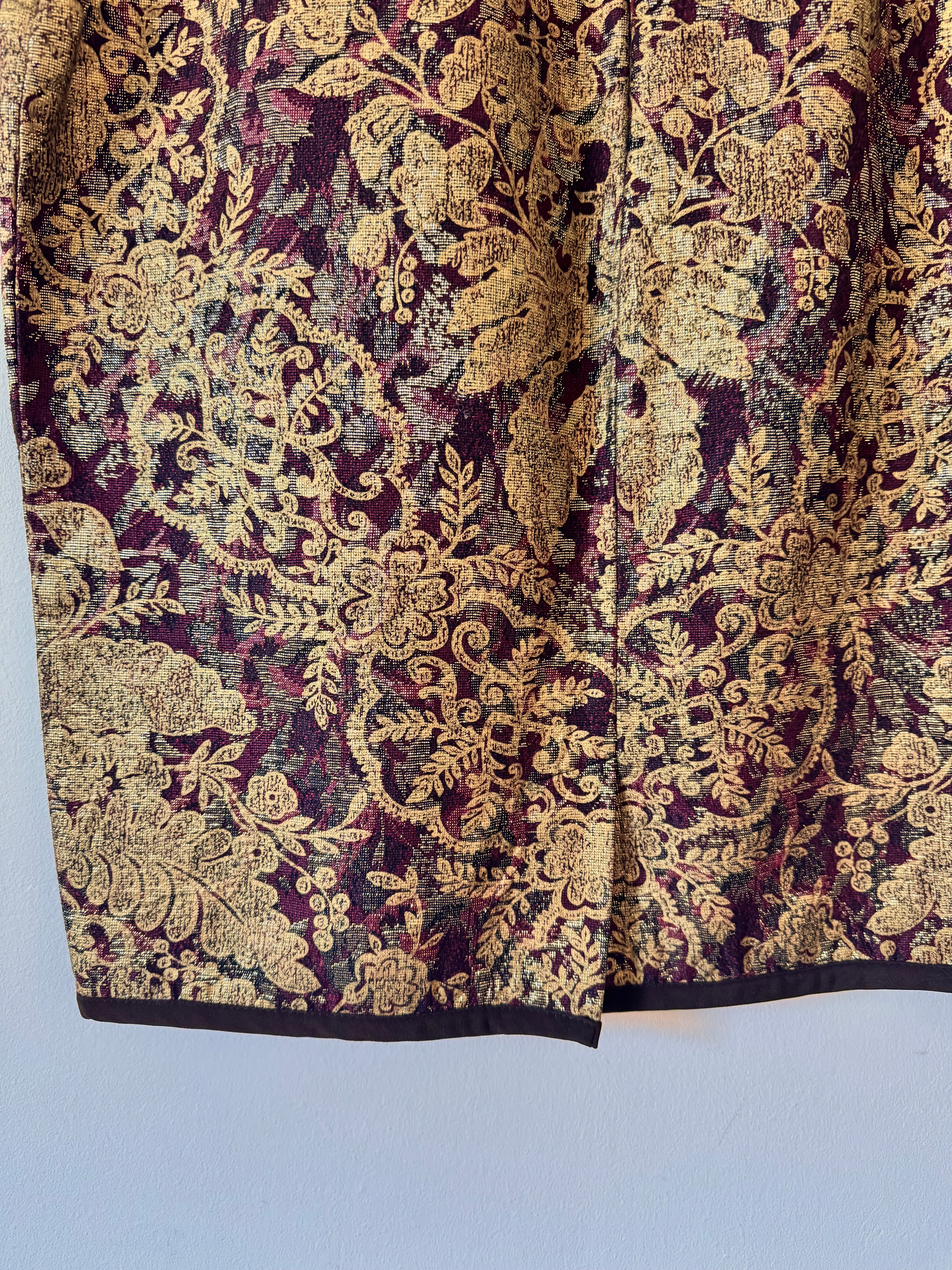 Gianfranco Ferre Vintage Brocade Skirt