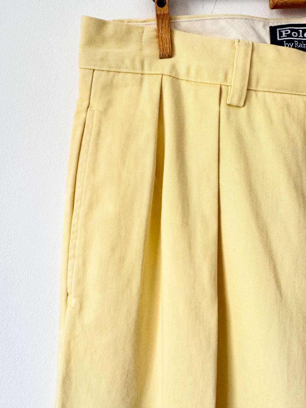 Polo Ralph Lauren Vintage Yellow Chinos