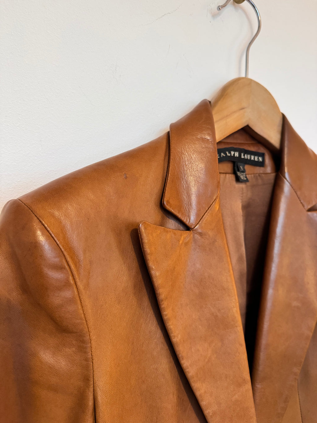 Ralph Lauren Pre-Owned Leather Blazer