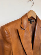 Ralph Lauren Pre-Owned Leather Blazer