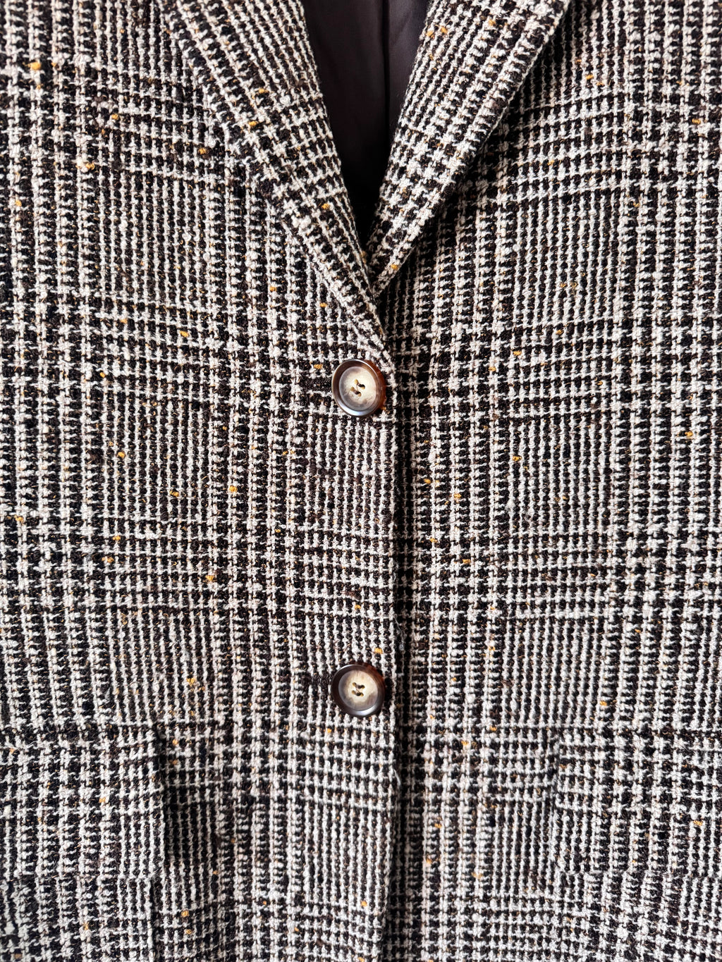 Max Mara Vintage Checked Blazer