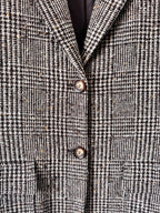 Max Mara Vintage Checked Blazer