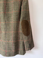 DAKS Vintage Checked Tweed Blazer