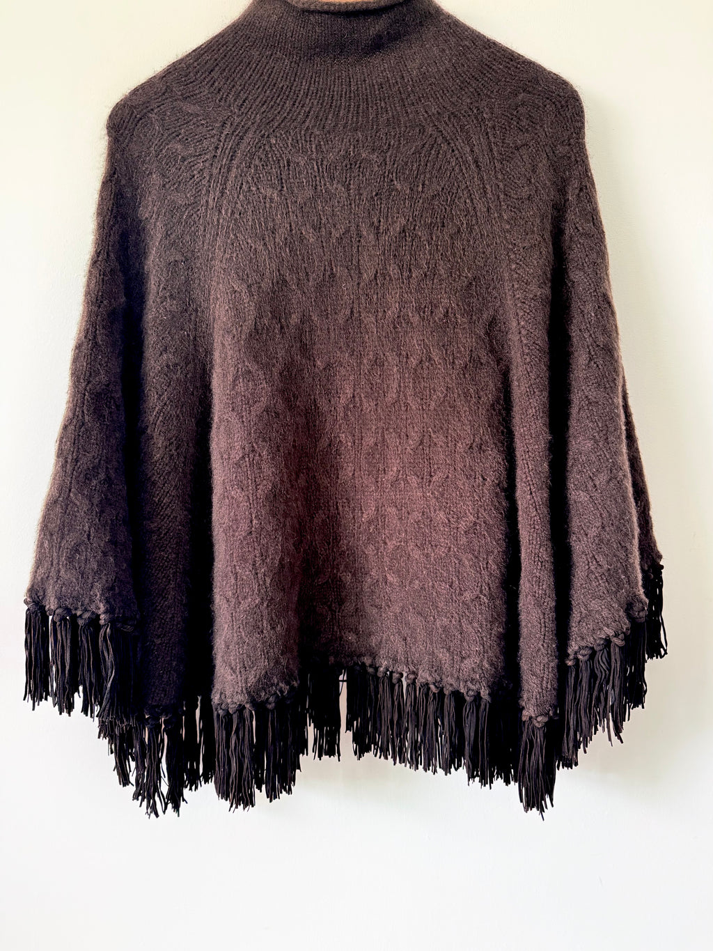 Agnona Vintage Cashmere Poncho