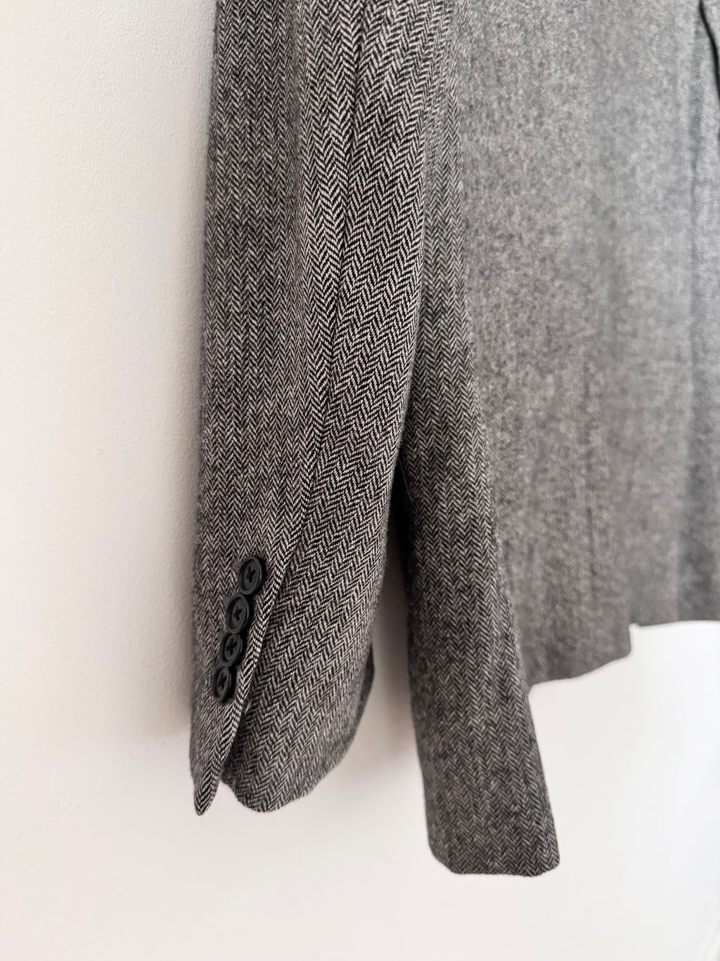 DAKS Preowned Wool and Cashmere Blazer