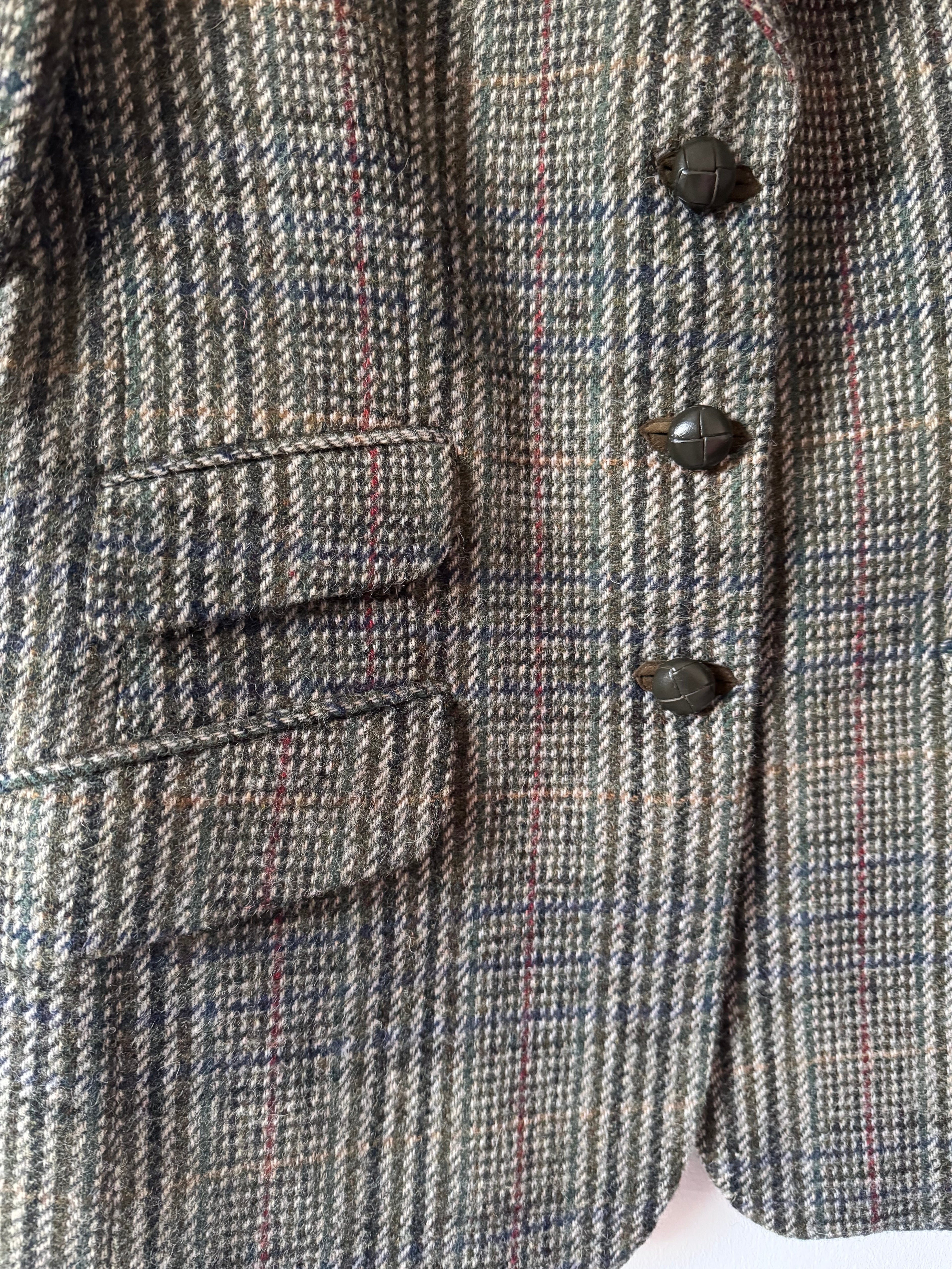 DAKS Vintage Classic Tweed Blazer