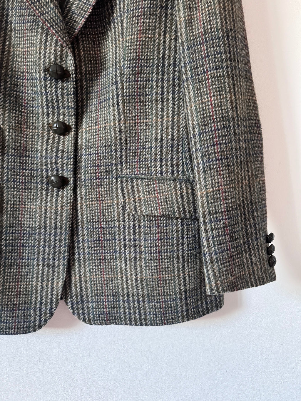 DAKS Vintage Classic Tweed Blazer