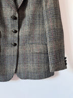 DAKS Vintage Classic Tweed Blazer