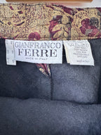 Gianfranco Ferre Vintage Brocade Skirt