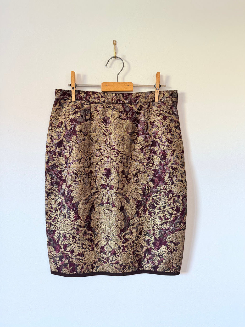 Gianfranco Ferre Vintage Brocade Skirt