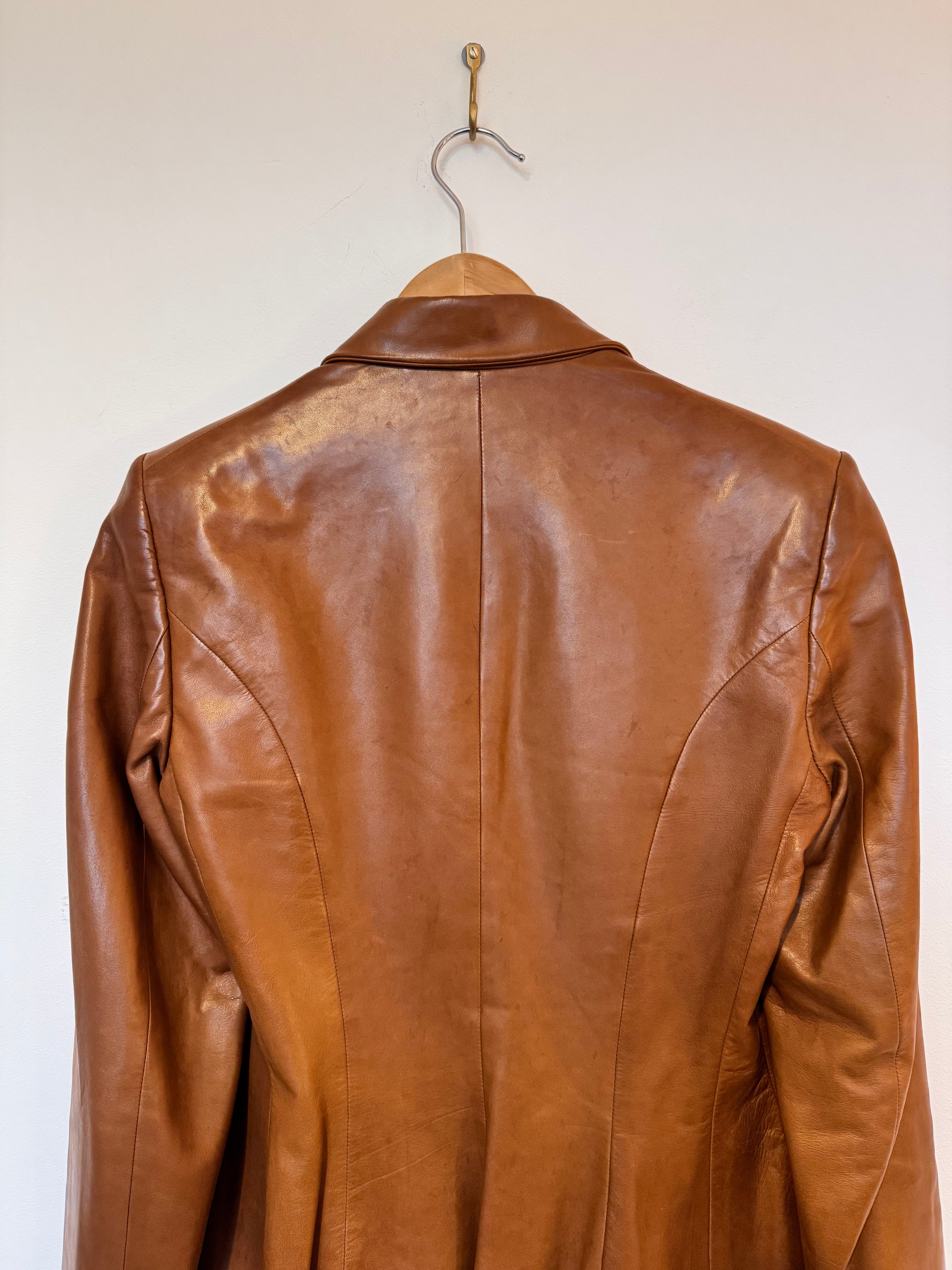 Ralph Lauren Pre-Owned Leather Blazer
